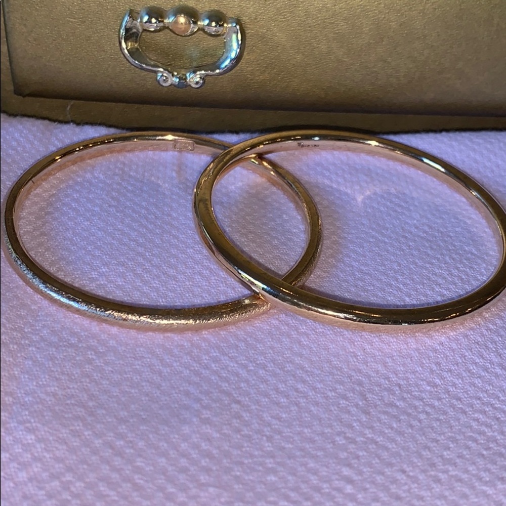 Trifari gold bracelets